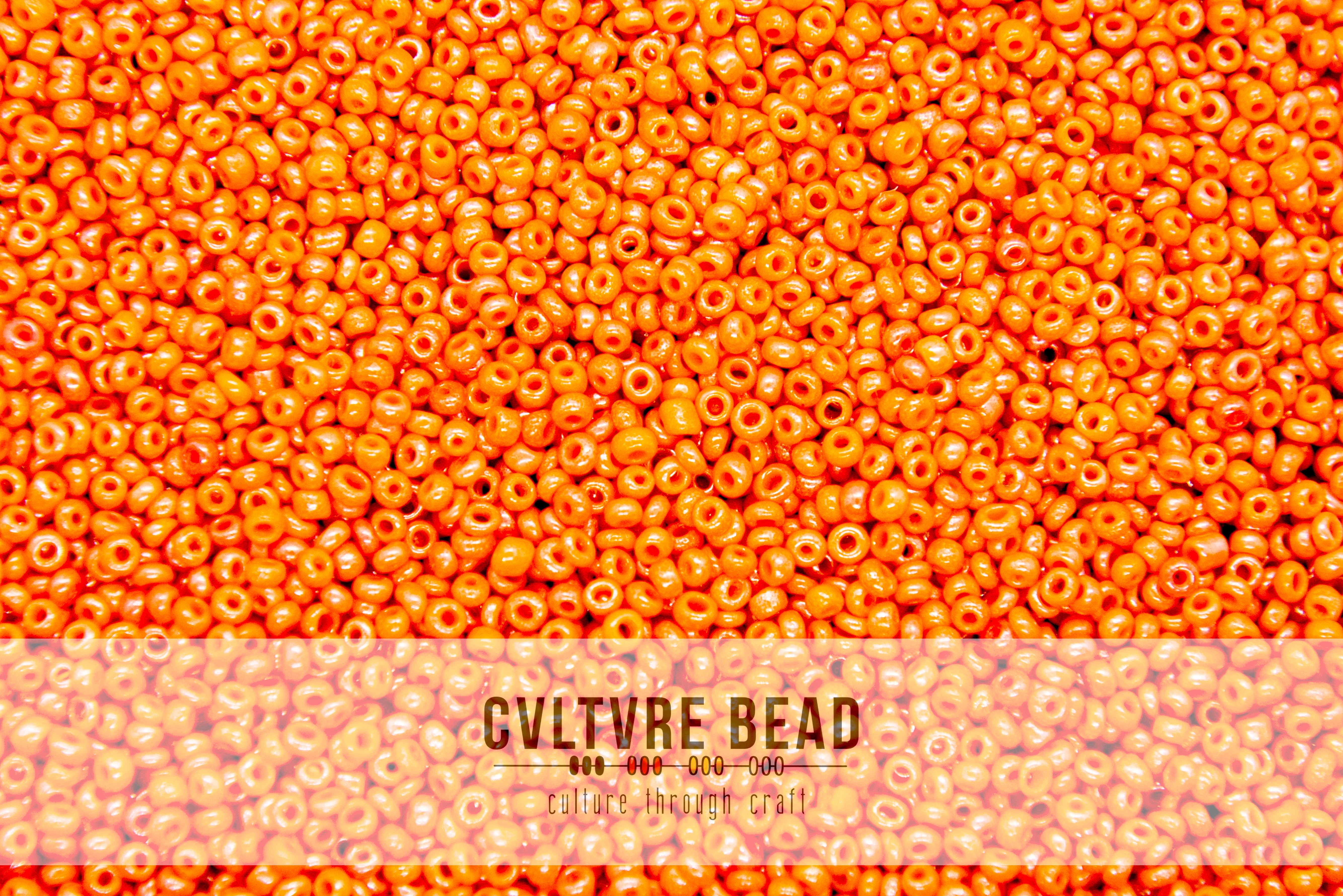 12/0 Orangesicle - Venetian Seed bead